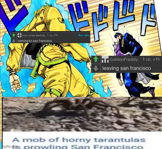 Jojo's Walk | image tagged in jojo's walk | made w/ Imgflip meme maker