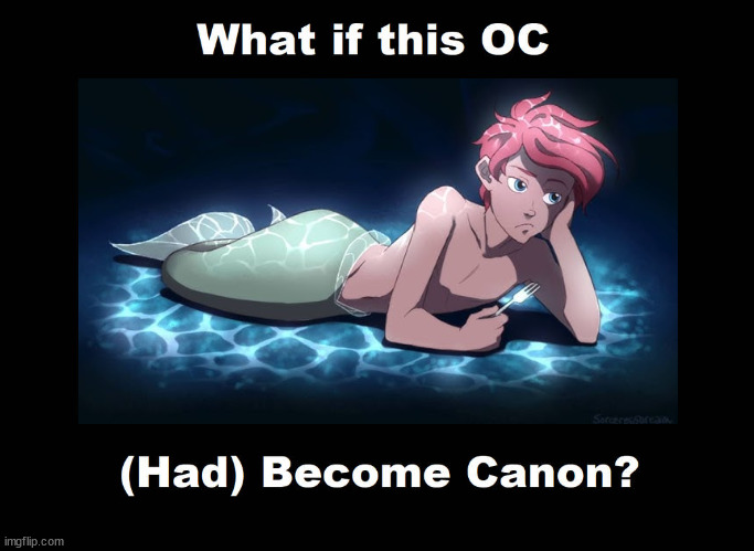 what if male ariel had become canon ? | image tagged in what if this oc had become canon,ariel,the little mermaid,what if,disney,genderswaps | made w/ Imgflip meme maker