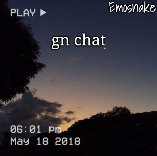 Emosnake's dreamy temp | gn chat | image tagged in emosnake's dreamy temp | made w/ Imgflip meme maker