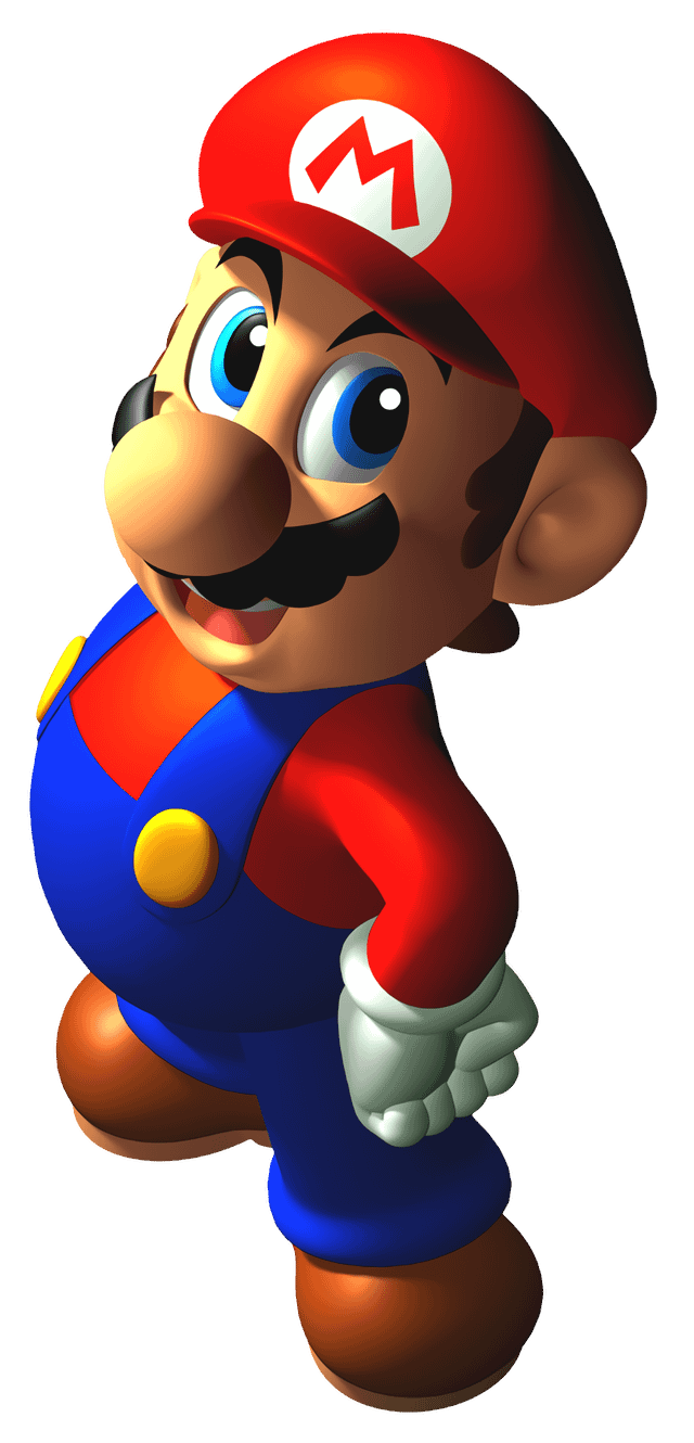 N64 Mario Blank Meme Template