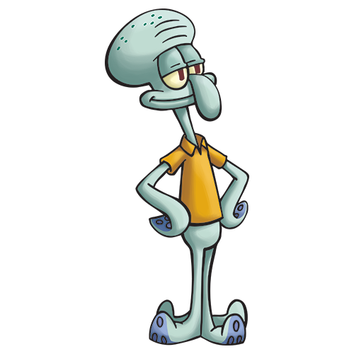 Squidward Blank Meme Template