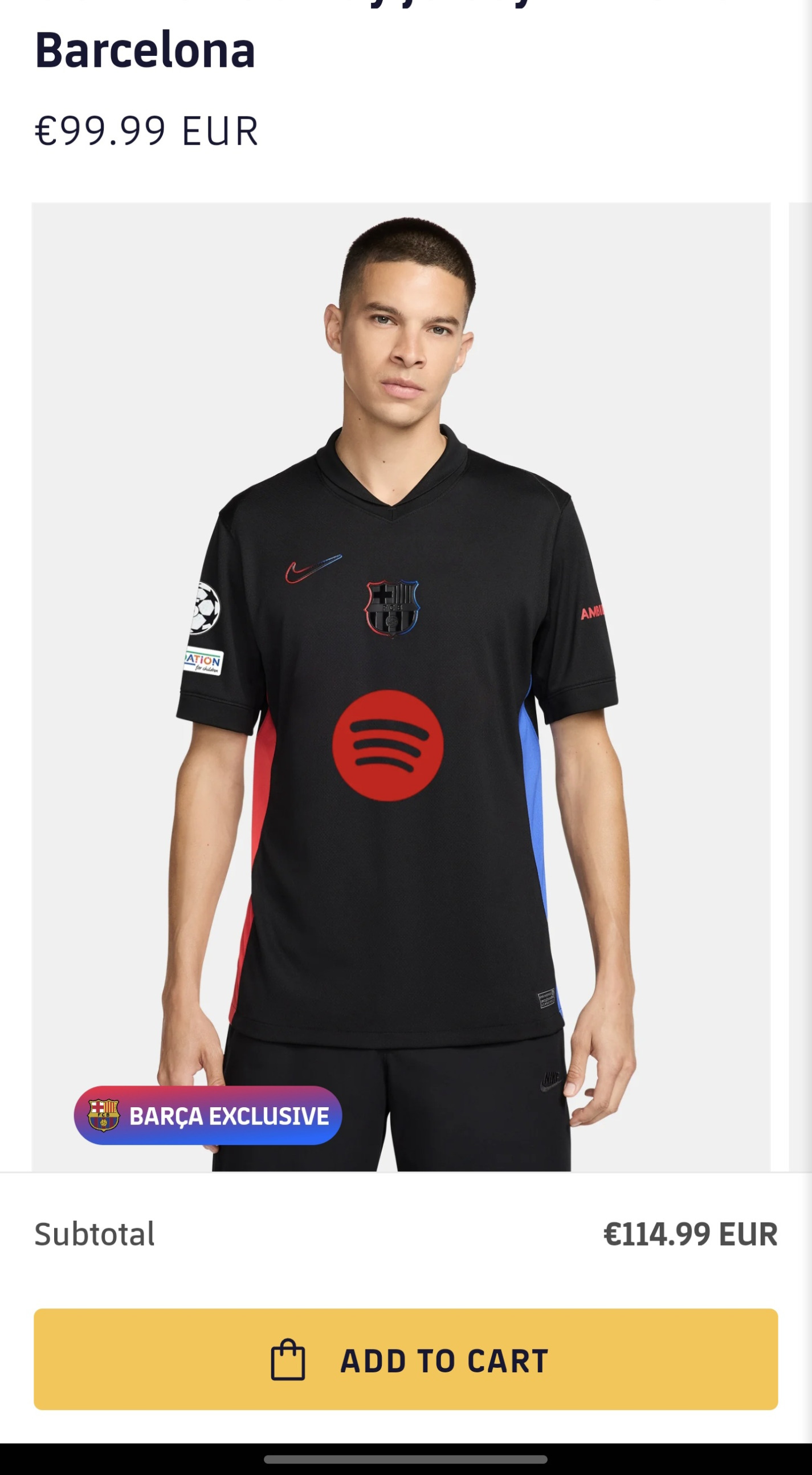 Barça away jersey Blank Meme Template