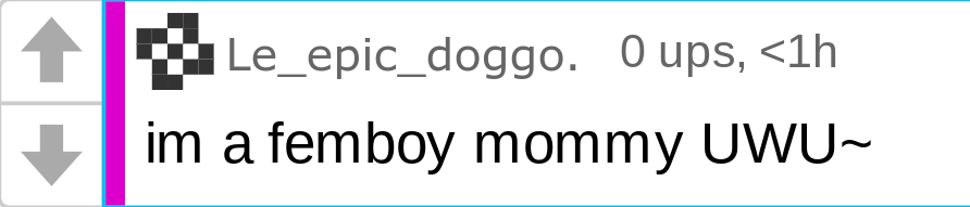 doggo femboy mommy Blank Meme Template