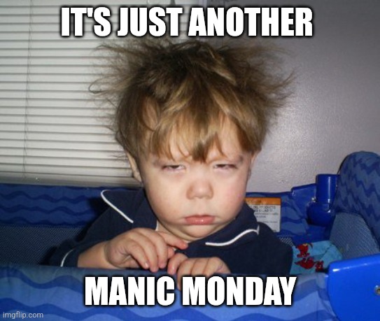 Manic Monday | IT'S JUST ANOTHER; MANIC MONDAY | image tagged in monday mornings,funny memes | made w/ Imgflip meme maker