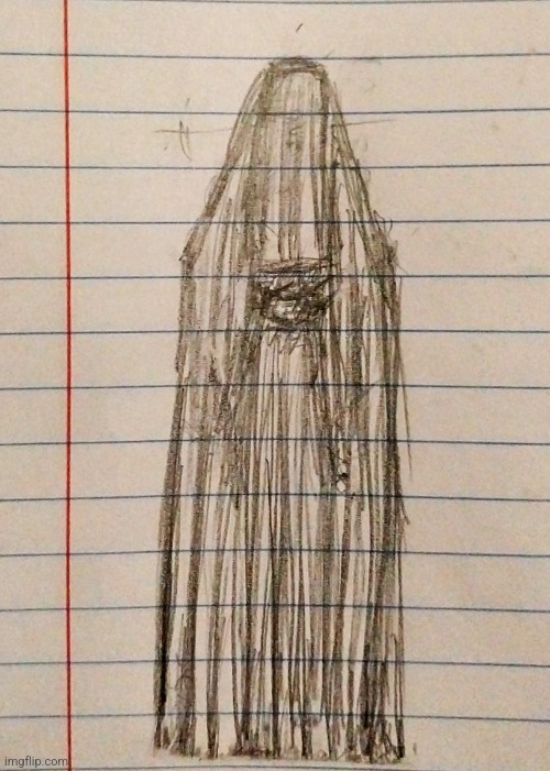 Burka | image tagged in drawings,burka,modesty,sketch | made w/ Imgflip meme maker