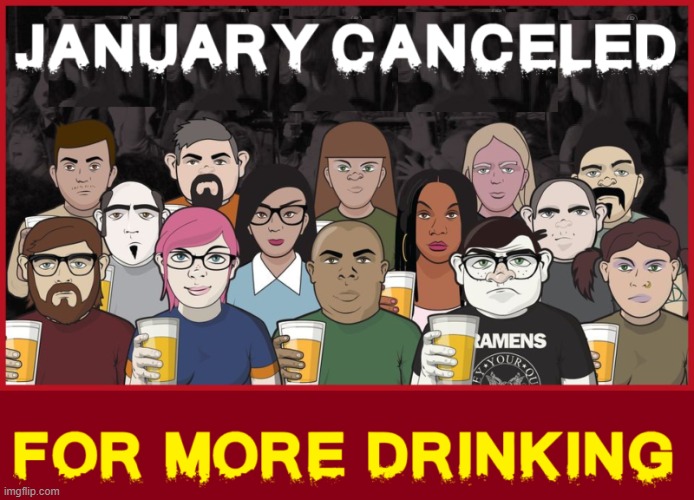 My Answer to the Dry January Challenge | image tagged in vince vance,no alcohol,dry january,challenge,abstinence,memes | made w/ Imgflip meme maker