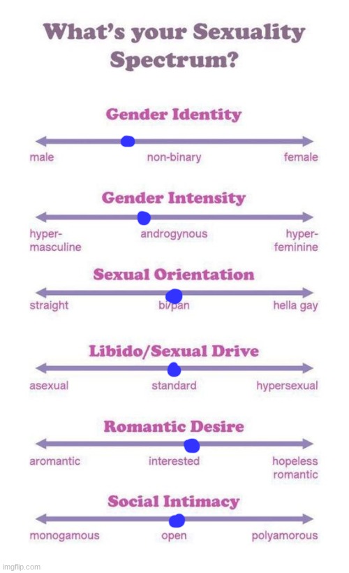 What's your sexuality spectrum? | image tagged in what's your sexuality spectrum | made w/ Imgflip meme maker