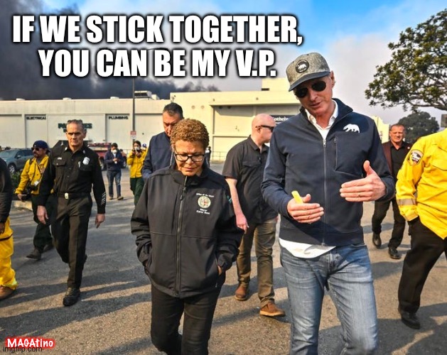 Corrupt Leadership | IF WE STICK TOGETHER, YOU CAN BE MY V.P. MAGAtino | image tagged in newscum | made w/ Imgflip meme maker