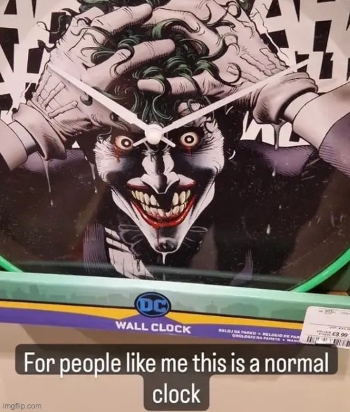 “What time is it?” “Why so serious?” | image tagged in gifs,memes,funny,shitpost,the joker,clock | made w/ Imgflip meme maker