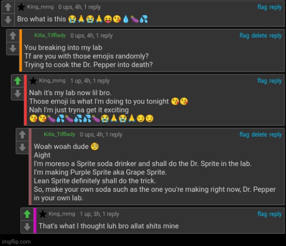 Soda lab | image tagged in such a fun comment section | made w/ Imgflip meme maker