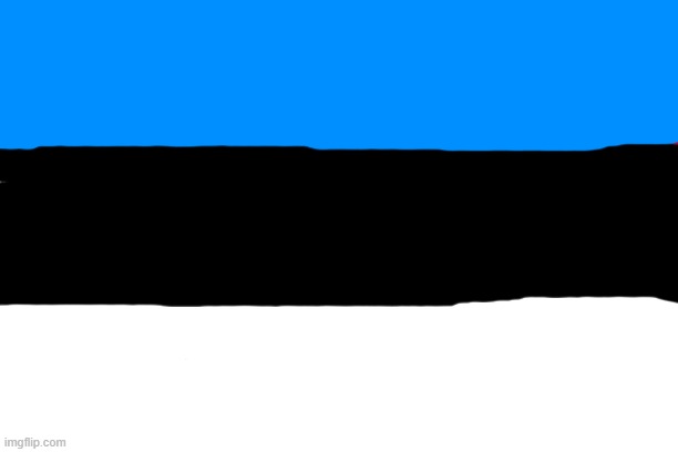 Dutch flag but I messed around with it so now it's Estonia | image tagged in netherlands | made w/ Imgflip meme maker