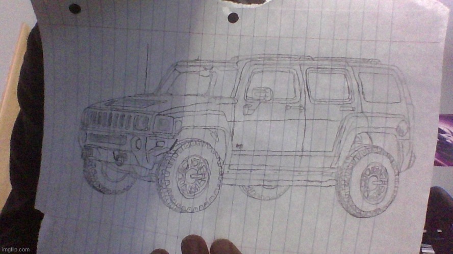 Hummer drawing | made w/ Imgflip meme maker