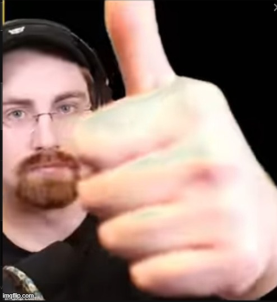 thumbs up Blank Meme Template