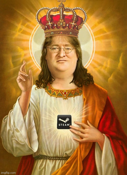 Lord Gaben | image tagged in lord gaben | made w/ Imgflip meme maker