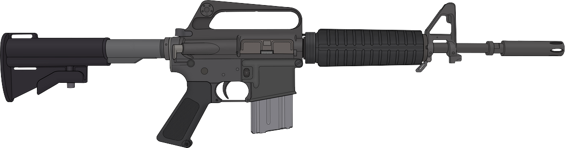 CAR-15 XM177E2 ''Commando'' / Colt Model 609(Re-Arranged) Blank Meme Template