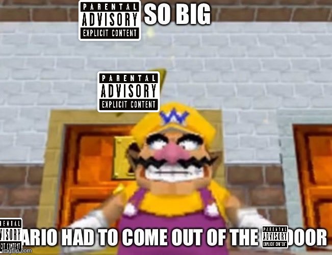 W so big Wario | image tagged in w so big wario | made w/ Imgflip meme maker