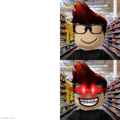 New template here... | image tagged in mc smiling,mc smiling braces version,mc,memes | made w/ Imgflip meme maker