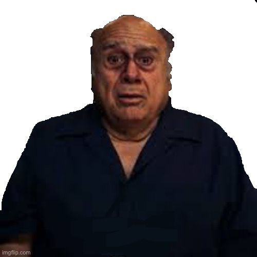 Danny Devito cry | image tagged in danny devito cry | made w/ Imgflip meme maker