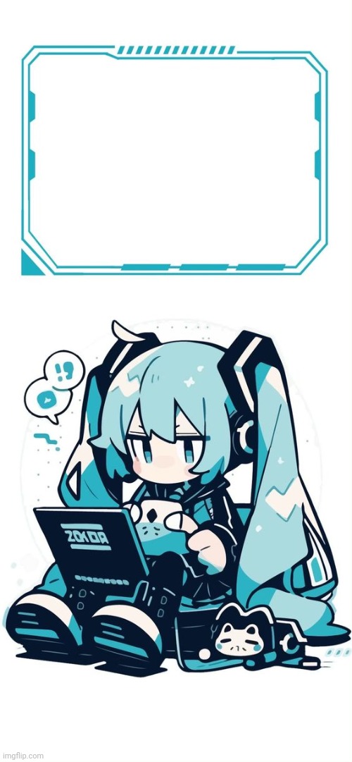 Hatsune Miku | image tagged in hatsune miku | made w/ Imgflip meme maker
