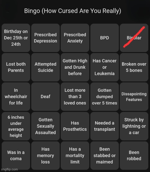 How cursed are you bingo | image tagged in how cursed are you bingo | made w/ Imgflip meme maker