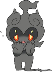 Shy/Worried Marshadow Meme Template