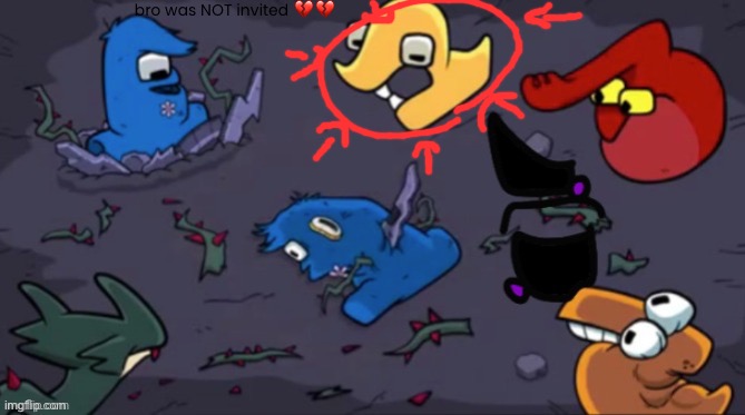who let vro in here </3 | bro was NOT invited 💔💔 | made w/ Imgflip meme maker