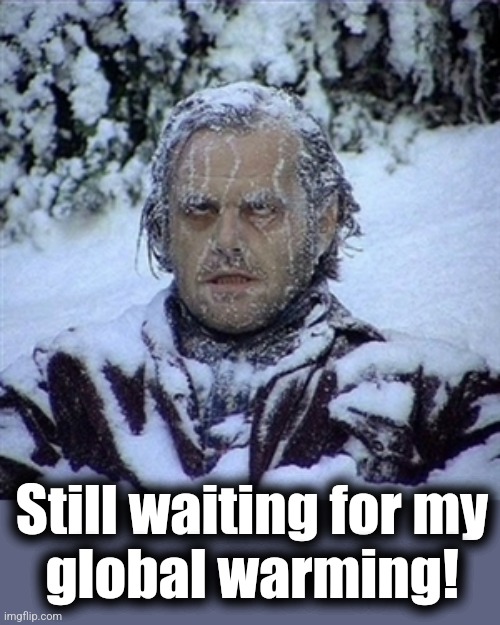 Please...? | Still waiting for my
global warming! | image tagged in frozen guy,memes,global warming,climate change,freezing my ass off,democrat lies | made w/ Imgflip meme maker