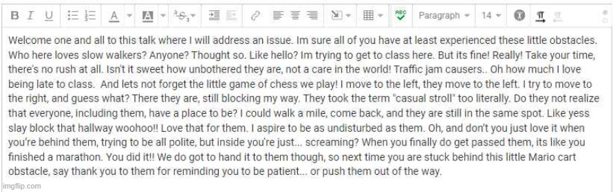 Finished it ^^ rate the sarcasm (almost clicked the politics stream..) | made w/ Imgflip meme maker