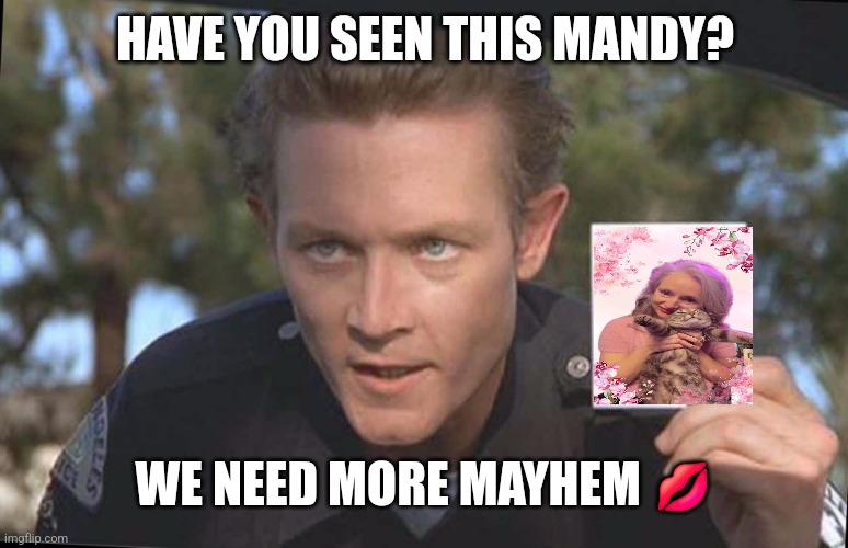 Have you seen mandy mayhem | HAVE YOU SEEN THIS MANDY? WE NEED MORE MAYHEM 💋 | image tagged in have you seen | made w/ Imgflip meme maker