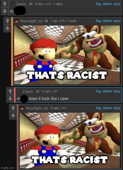Capto is racist | image tagged in capto is racist | made w/ Imgflip meme maker