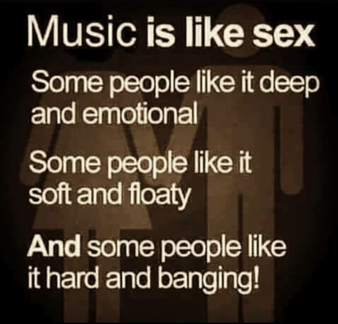 Music is like sex Blank Meme Template