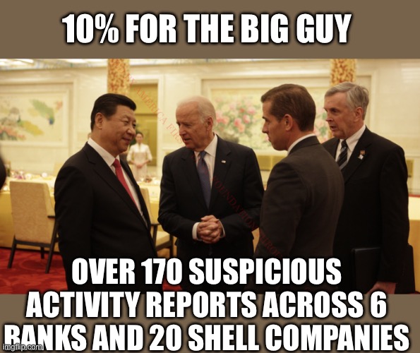 10% FOR THE BIG GUY OVER 170 SUSPICIOUS ACTIVITY REPORTS ACROSS 6 BANKS AND 20 SHELL COMPANIES | made w/ Imgflip meme maker