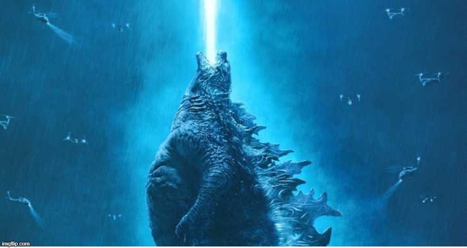 Screaming Godzilla | image tagged in screaming godzilla | made w/ Imgflip meme maker