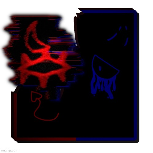 Red N' Blue (Mark) horror icon by Robloxbro6778 | made w/ Imgflip meme maker