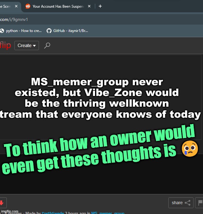 . | To think how an owner would even get these thoughts is 😢 | made w/ Imgflip meme maker