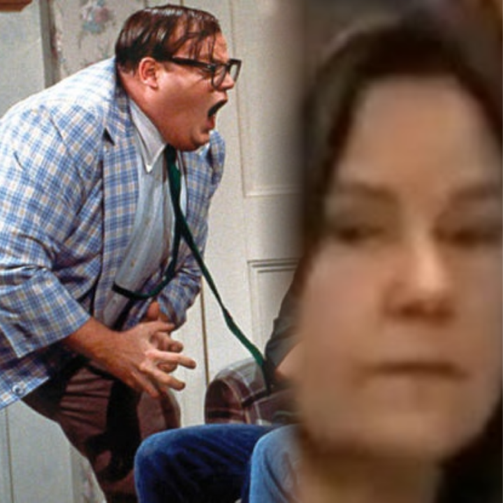 Chris Farley and Karen Pence Blank Meme Template