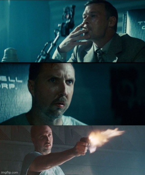 Leon blade runner Blank Meme Template