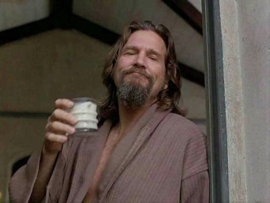 The dude Blank Meme Template