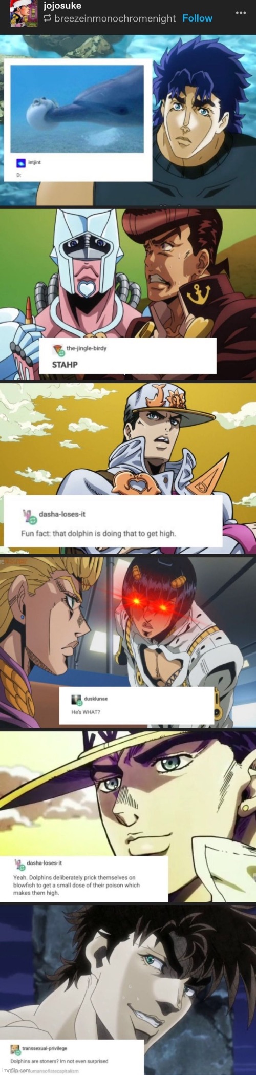 Another fun fact with Dr.Kujo | image tagged in jojo's bizarre adventure | made w/ Imgflip meme maker