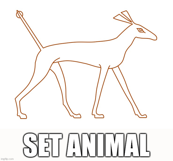 SET ANIMAL | made w/ Imgflip meme maker