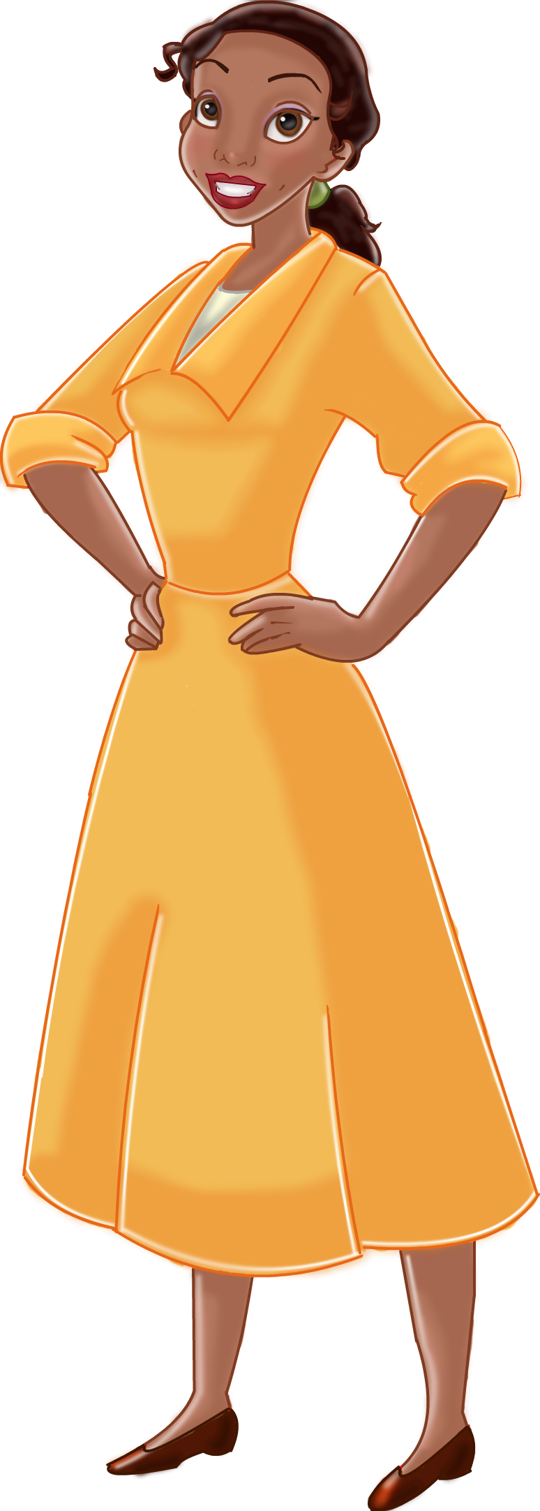 Tiana Blank Meme Template