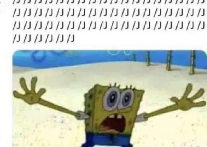 SpongeBob slash J | image tagged in spongebob slash j | made w/ Imgflip meme maker