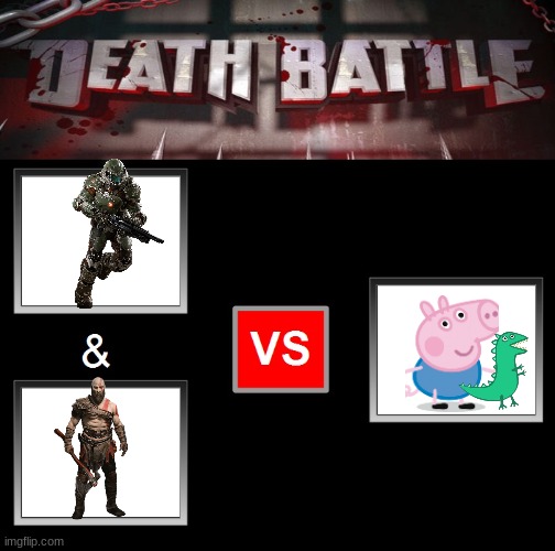 who winning? | image tagged in death battle | made w/ Imgflip meme maker