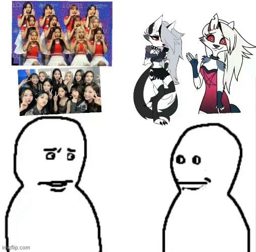 Two types of Loona fans | made w/ Imgflip meme maker