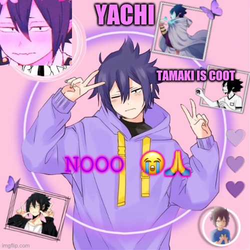 Yachi's Tamaki temp | NOOO 😭🙏 | image tagged in yachi's tamaki temp | made w/ Imgflip meme maker