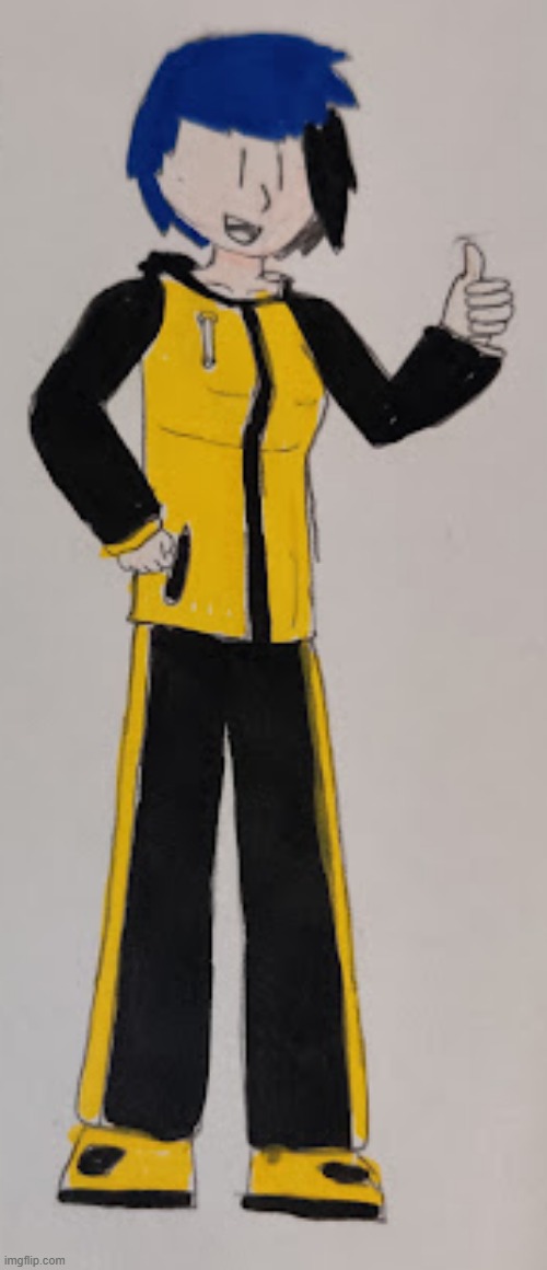 photo of my OC, Kit | made w/ Imgflip meme maker