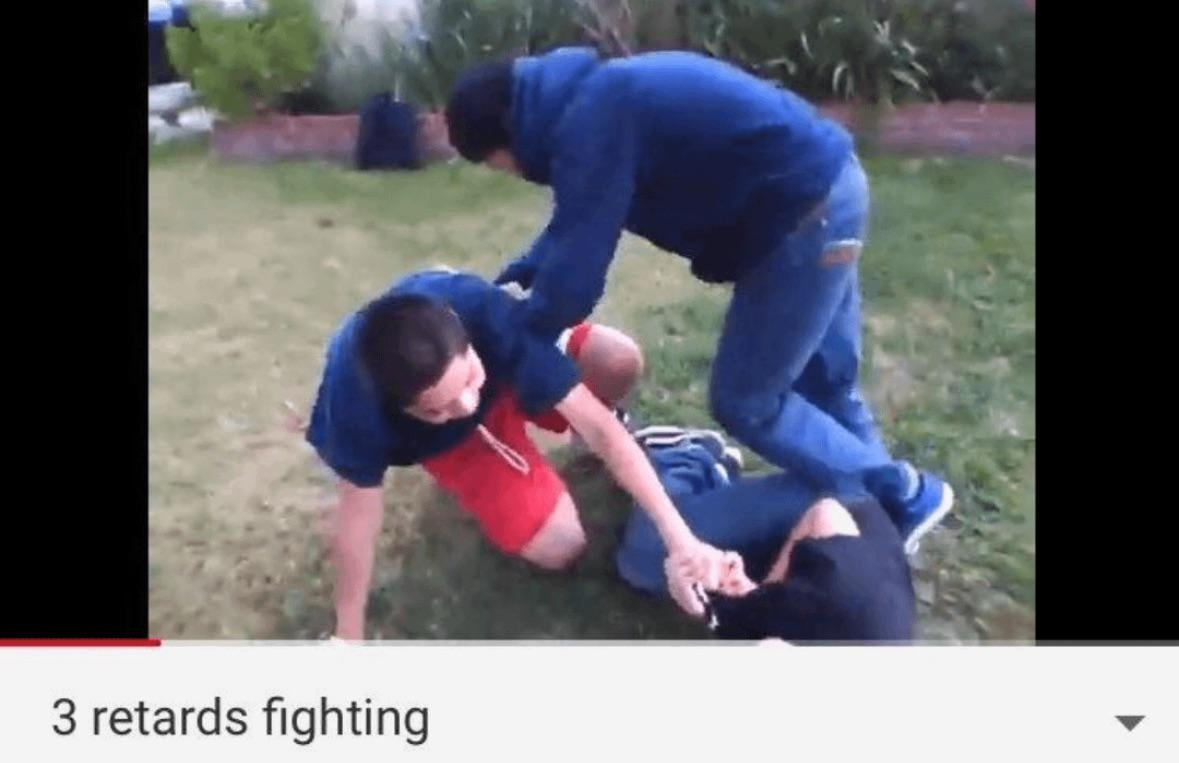 3 (R-Words) Fighting Blank Meme Template