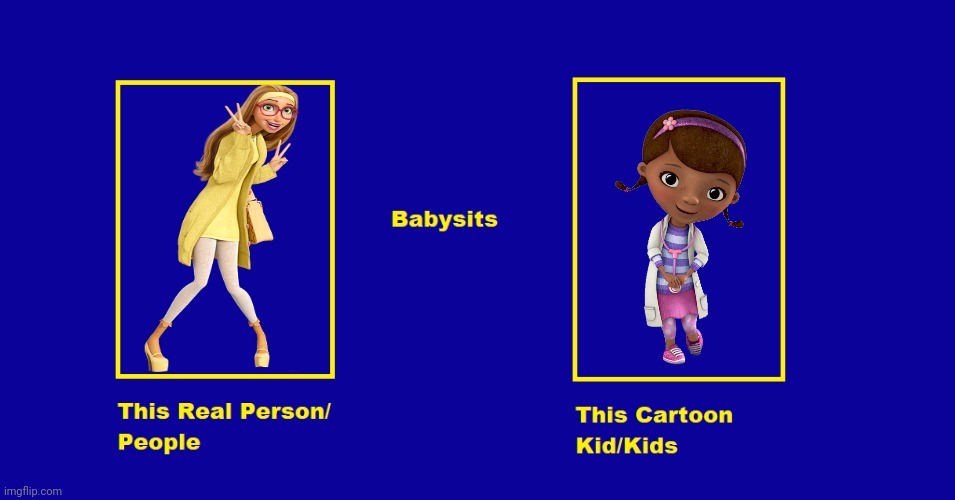 Honey Lemon Babysits Doc McStuffins | image tagged in what if this person babysits this cartoon kid,doc mcstuffins,honey lemon,big hero 6,goanimate,vyond | made w/ Imgflip meme maker