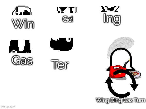 Win Gd Ing Gas Ter Wing Ding Gas Turn | made w/ Imgflip meme maker