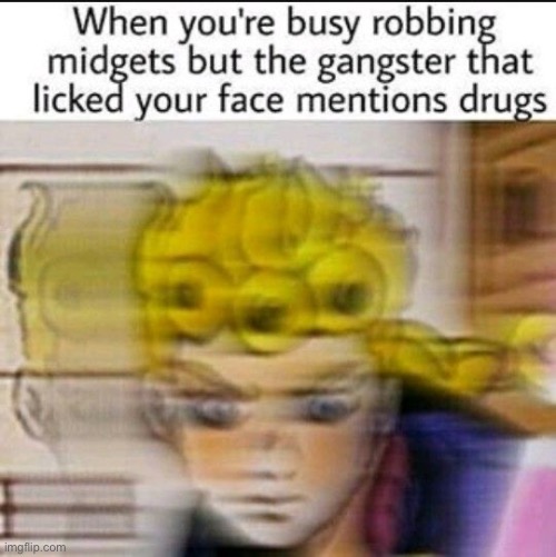 GioGio is about to have an adventure | image tagged in jojo's bizarre adventure | made w/ Imgflip meme maker